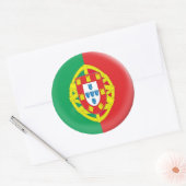6 große Aufkleber Portugal Portugiesische Flagge (Umschlag)