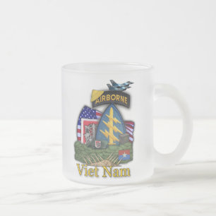 6. grüne Berets vietnam Kriegsväter frostige Tasse