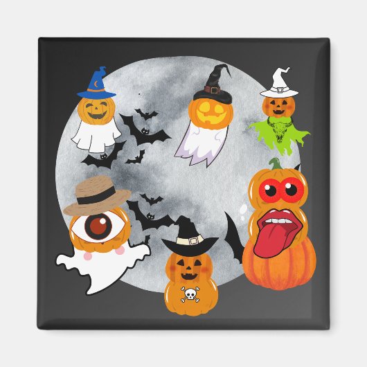 6 halloween magnet (Vorne)