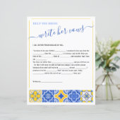 6 Helfen Sie der Braut, ihr Brautparty zu schreibe (Stehend Vorderseite)