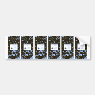 6 Hersheys Miniatur-Aufkleber-Jungen-blauer Autoaufkleber