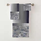 6. Hochzeitsjubiläum Zucker und Eisenhandtuch Badhandtuch Set (Insitu)