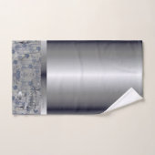 6. Hochzeitsjubiläum Zucker und Eisenhandtuch Badhandtuch Set (Handtuch)