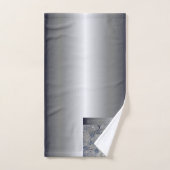 6. Hochzeitsjubiläum Zucker und Eisenhandtuch Badhandtuch Set (Handtuch)