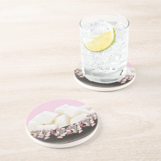 6. Hochzeitstag, Eisen und Zucker Getränkeuntersetzer (Seite)