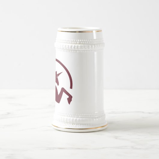 6. Im Flugzeug Bierglas (Mittel)