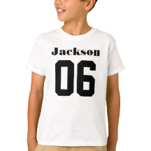 6. Individueller Name des Geburtstags-Shirt-|