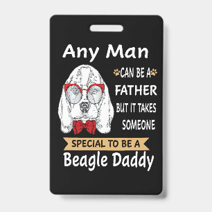 6 Irgend ein Mann Beagle Daddy Ausweis