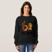 6 Is For 6th Grade Leopard Pumpkin Teacher Fall Th Sweatshirt (Vorne ganz)