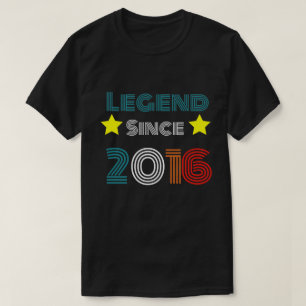 6 Jahre alte Legende seit 2016 6. Geburtstag T-Shirt