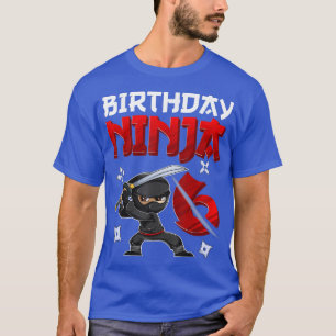 6 Jahre alter Junge Geburtstag T-Shirt, Geburtstag T-Shirt