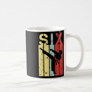 6 Jahre alter Karate-Geburtstag Junge Mädchen 6. G Kaffeetasse