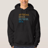 6 Jahre alter Witz Phantastisch seit Oktober 2016  Hoodie (Vorderseite)