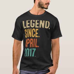 6 Jahre Vintag im April 2017 6. Geburtstag 1 T-Shirt