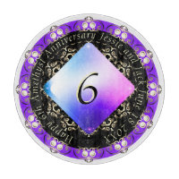 6. Jahrestag der Hochzeit von Amethyst