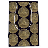 6-jährige OM-Jahreszahl-Münze Mittlere Geschenktüte (Vorderseite)