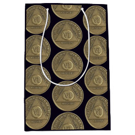 6-jährige OM-Jahreszahl-Münze Mittlere Geschenktüte