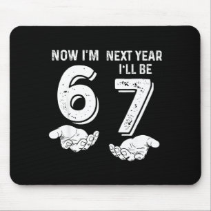 6-jähriger Geburtstag 67 Trend 6 nächstes Jahr wer Mousepad