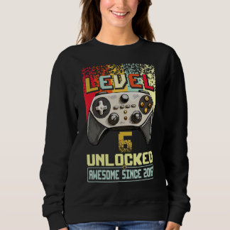 6-jähriger Junge Stufe 6 Entsperrt Phantastisches  Sweatshirt