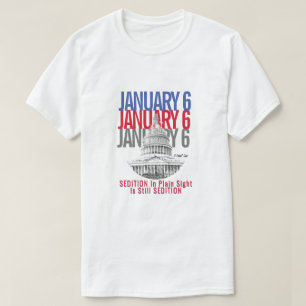 6. Januar (Sedition Edition) - Ein MisterP-T - Shi T-Shirt