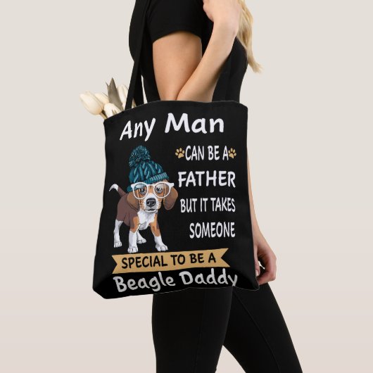 6 Jeder Mann Beagle Daddy Tasche (Von Nahem)