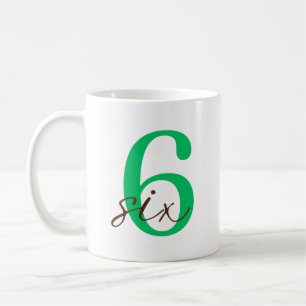 6. Jubiläum mit Personalisierung Kaffeetasse