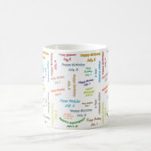 6. Juli, Geburtstags-Tasse Kaffeetasse (Mittel)