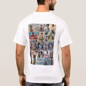 6. Juli Strand-Shirt T-Shirt (Rückseite)