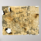 6. Karte des Vergessenen Reiches Poster (Vorne)