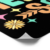 6. Klasse Field Trip Squad Funny Students Teacher Poster (Ecke)