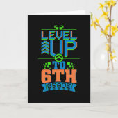 6. Klasse Karte (Gelbe Blume)