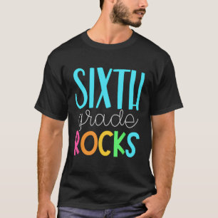 6. Klasse Lehrer Sechster Klasse T-Shirt