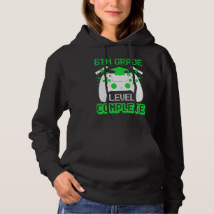 6. Klasse Level Vollständiger Gamer 6. Klasse Absc Hoodie