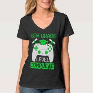 6. Klasse Level Vollständiger Gamer 6. Klasse Absc T-Shirt
