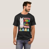 6. Klasse No Prob Llama Zurück zur Schule 6. Kind T-Shirt (Vorne ganz)