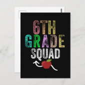 6. Klasse Postkarte (Vorne/Hinten)