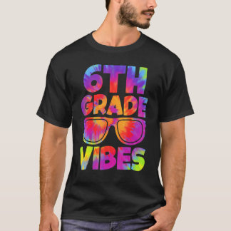 6. Klasse Vibes Zurück zur Schule Schüler Lehrer T-Shirt