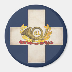 6. Korps-Abzeichen 3" Magnet