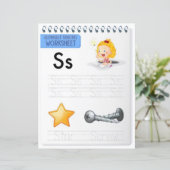 6 Learn To Spell Letter S Teacher Home Schooling (Stehend Vorderseite)