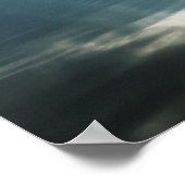 6 Lebensethik mit Sonnenbrand am See Poster (Ecke)