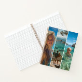 6 Long Vertical Strip Boho Photo Notizblock (Innenseite)