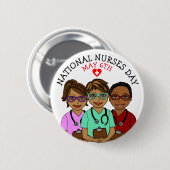 6. Mai Button (Vorne & Hinten)