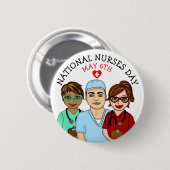 6. Mai Button (Vorne & Hinten)