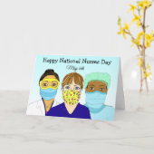 6. Mai Karte (Gelbe Blume)