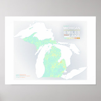 6 Meilen in Michigan Poster