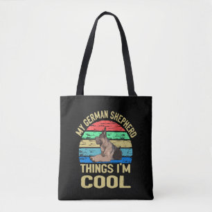 6 Mein Deutscher Hirte Ich bin Cool Vintag Tasche