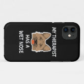 6 Mein Therapeut hat eine Nase Case-Mate iPhone Hülle (Rückseite (Horizontal))