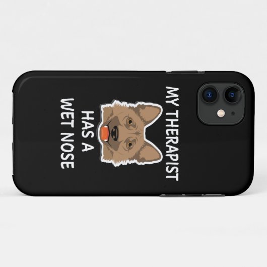 6 Mein Therapeut hat eine Nase Case-Mate iPhone Hülle (Rückseite (Horizontal))