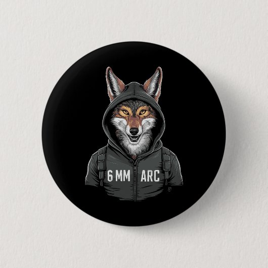 6 mm Arc Coyote Shooting Sports Junting Button (Vorderseite)