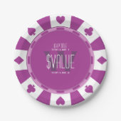 6 Möglichkeiten zur Personalisierung Ihres klassis Pappteller (Vorderseite)